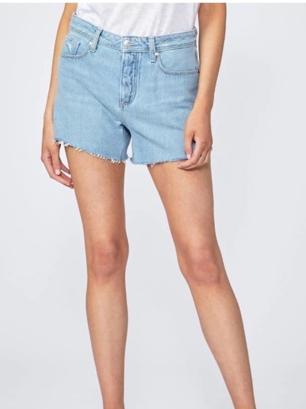 NWT PAIGE NOELLA SHORT Relaxed Cut Off Sz 31 - Picture 9 of 12